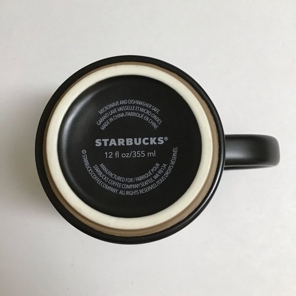 Starbucks Las Vegas Black Coffee Mug Tea Cup 12 oz Cards Blackjack Triple 7s - Picture 2 of 14